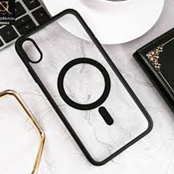 قاب ژله ای آیفون X و Xs مگ سیف دار