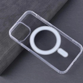 کاور مگ سیف مدل clear case مناسب برای گوشی اپل iphone 13 mini