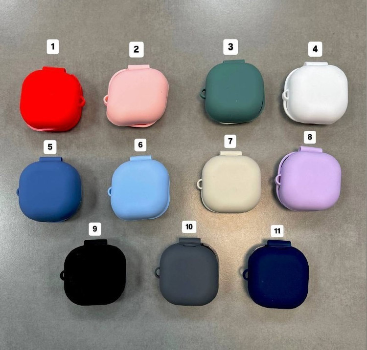 کاور سیلیکون مناسب برای کیس هدفون بی سیم سامسونگ Galaxy Buds Live / Buds Pro / Buds 2 / Buds 2 Pro / Buds FE