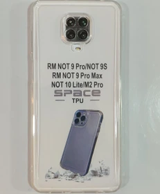 قاب Space ژله ای شفاف - xiaomi redmi Note 9s / pro