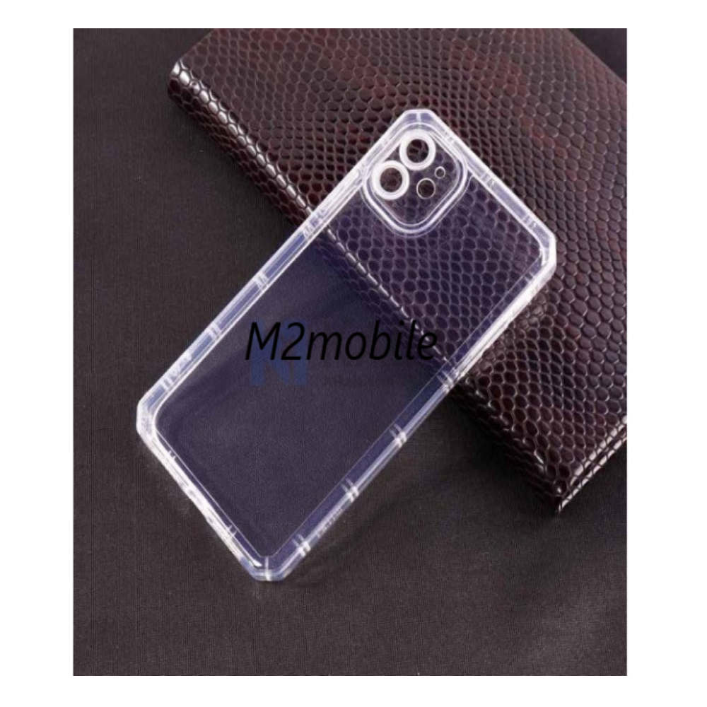 قاب گوشی اپل آیفون ۱۱ طرح ژله ای شفاف