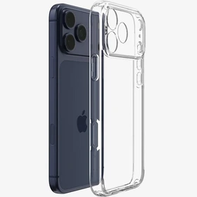 قاب گوشی ژله ای ساده شفاف برای آیفون iphone 17 pro
