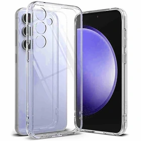 کاور مدل ژله ای محافظ لنز دار مناسب برای گوشی موبایل سامسونگ Galaxy S24 FE