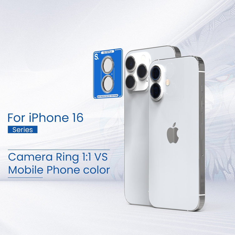 گلس لنز رینگی S+ Camera لیتو مناسب برای گوشی موبایل اپل iPhone 16 / 16 Plus