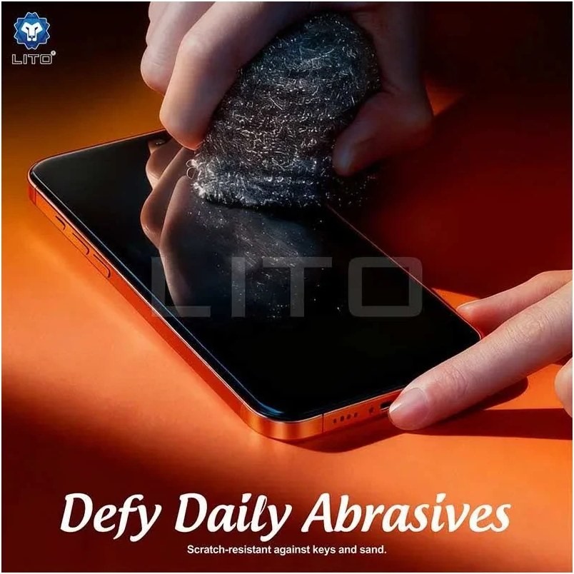 گلس لیتو با کیت نصب پک دو عددی مناسب آیفون 13