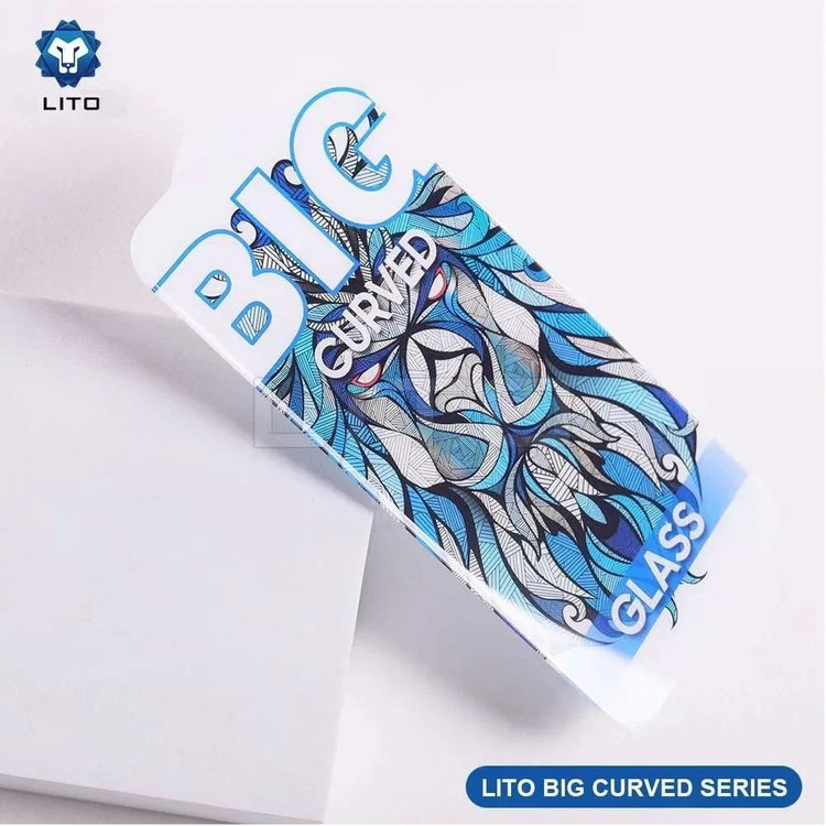 محافظ صفحه نمایش بدون حاشیه Lito مدل BIG CURVED مناسب برای آیفون iPhone 17 ProMax