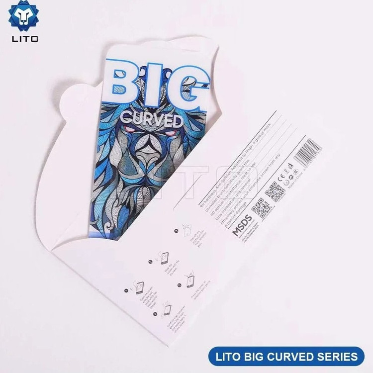 محافظ صفحه نمایش بدون حاشیه Lito مدل BIG CURVED مناسب برای آیفون iPhone 17 ProMax