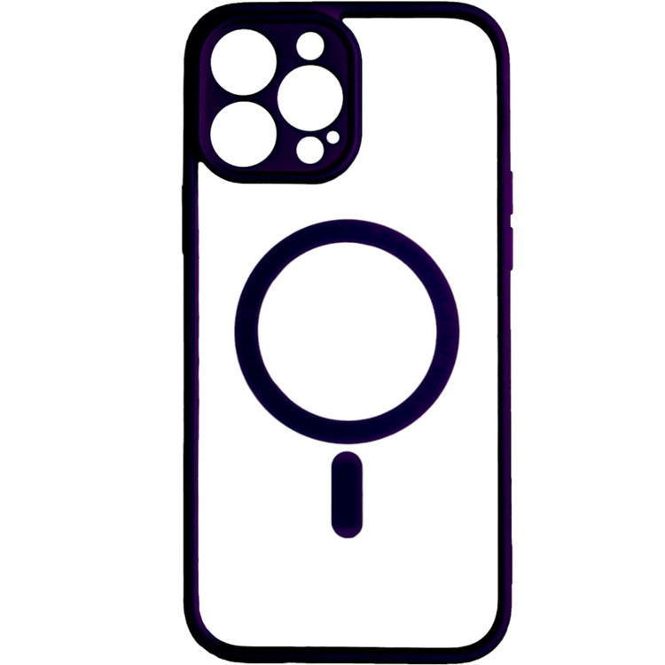 کاور مدل مگ سیف دار رنگی مناسب برای گوشی IPHONE 15 ProMax