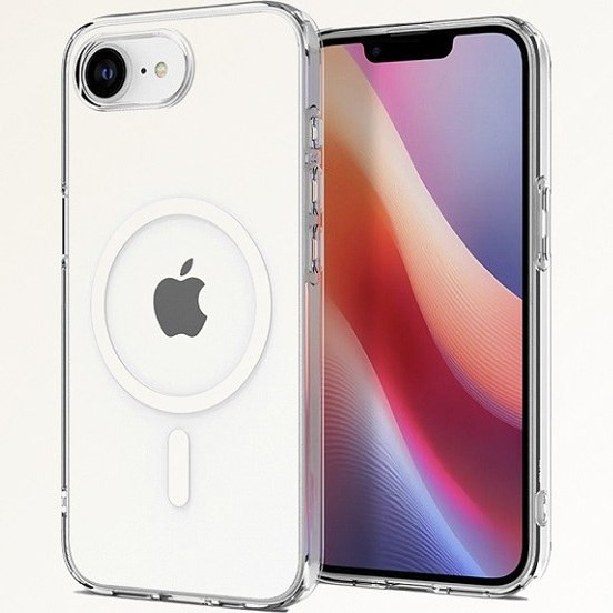 قاب شفاف اپل آیفون 16e مگ سیف مدل Clear Case