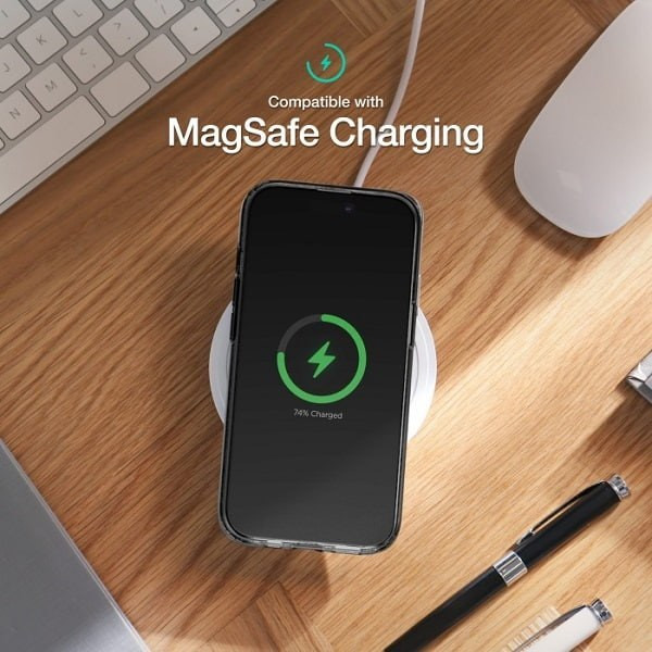 قاب شفاف اپل آیفون 16e مگ سیف مدل Clear Case