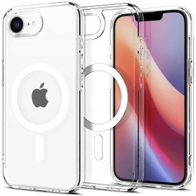 قاب شفاف اپل آیفون 16e مگ سیف مدل Clear Case