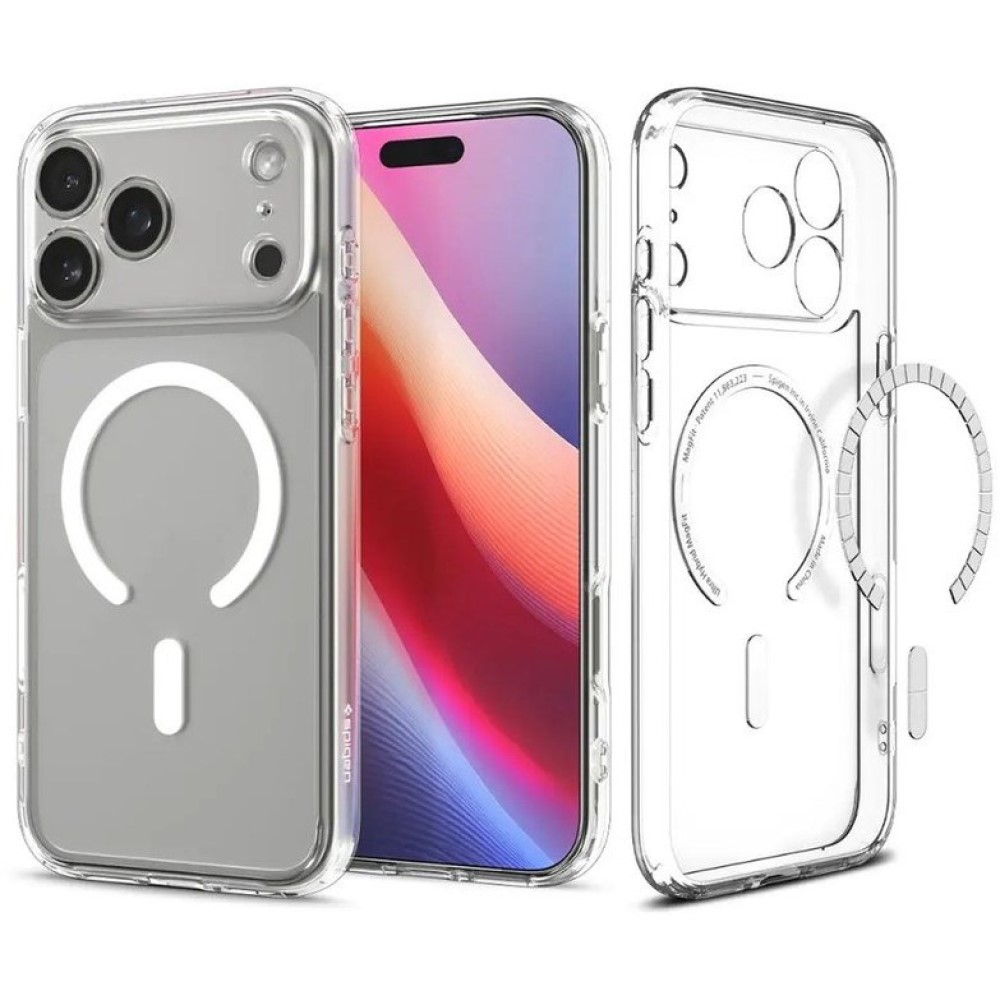 کاور اسپیگن مدل Magsafe مناسب برای گوشی موبایل اپل Iphone 17 Pro max