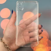 قاب ژله ای بی رنگ سامسونگ Galaxy A10 محافظ لنزدار