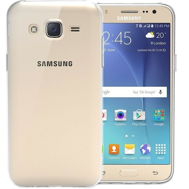 قاب گوشی سامسونگ Galaxy J7 Core مدل ژله ای شفاف